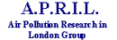 Air Pollution Research in London (APRIL) website